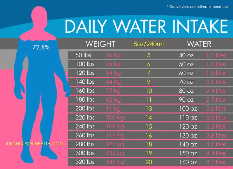 Daily Water Intake: How Much Do You Need?