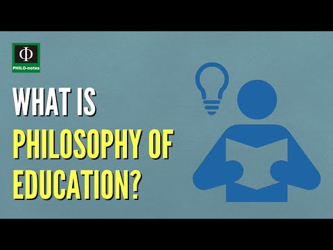 What Is Philosophy of Education?